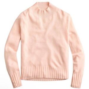 J. Crew Soft Pink Turtleneck Sweater
